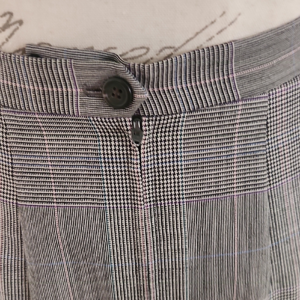 Ralph Lauren Gray Double-Breasted Women's Suit - Picture 9 of 13